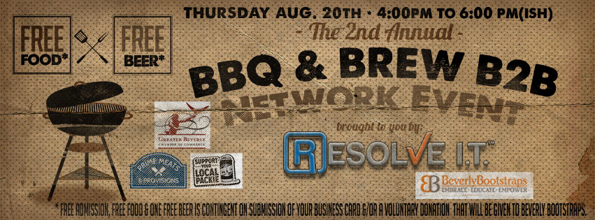 Resolve I.T. BBQ and Brew B2B & Fundraiser 2015